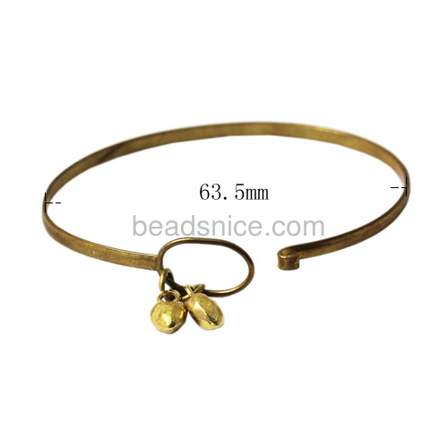 Bangles brass bell-ring round, perfect for gift