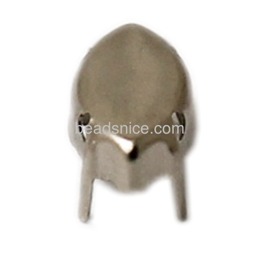 Marquise acrylic stone brass bezel setting fit 10x5mm Horse eye