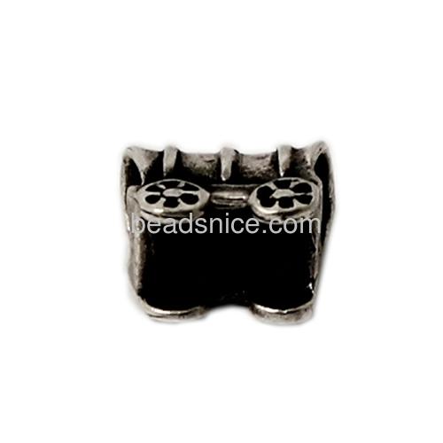925 silver carriage beads nice for your jewelry making