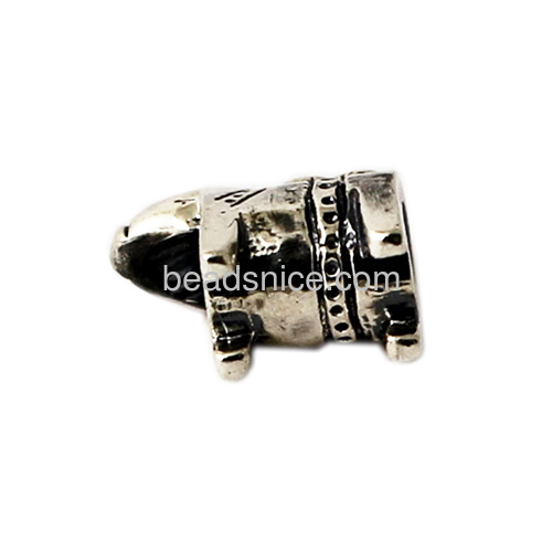 925 silver retro European Puppy dog beads accessories