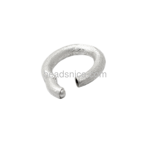 925 silver spring ring clasps gate ring