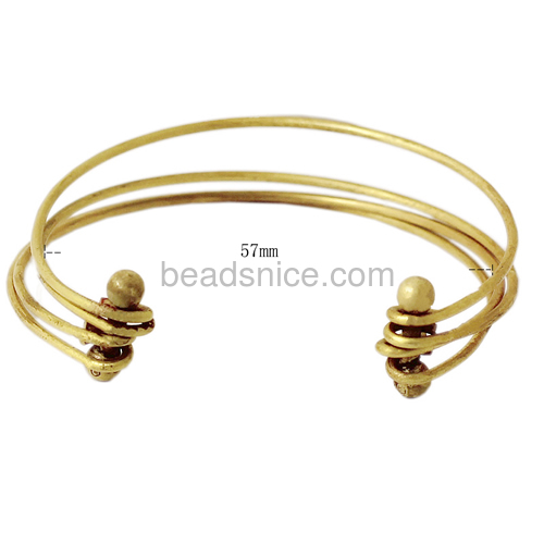 Brass fashion bracelet nice for jewelry making