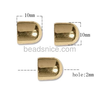 Brass End Cap used for your bracelet