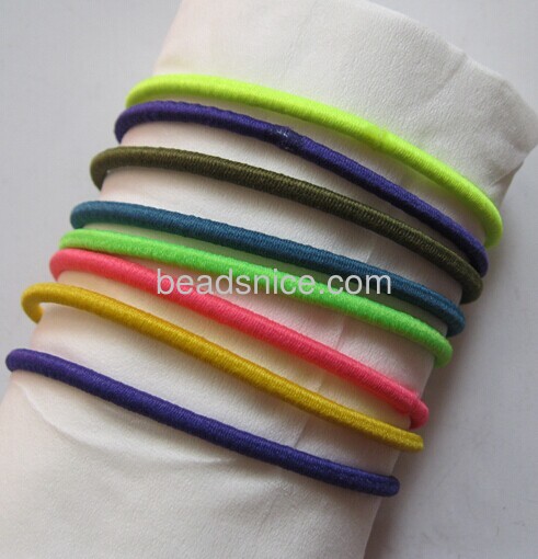 Hair bundle models KoreanThick rubber band hair accessories thickness:6mm  Perimeter:16cm
