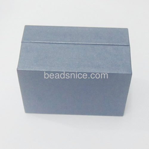 Cufflink box cardboard jewelry boxes rectangle 74.5x53x43 mm