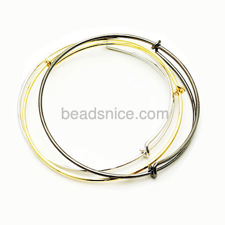 Bracelet Brass Round Perfect for DIY Beginners fun for experienced Jewelry makers mix color mix style adjustable