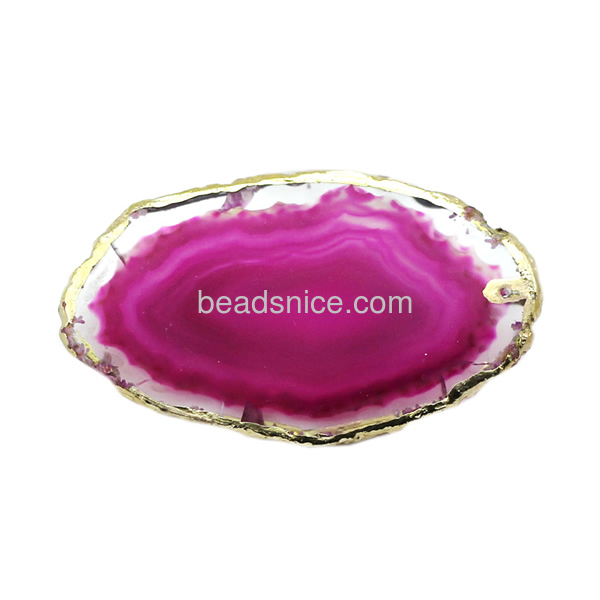 Natural Agate druzy geode pendant latest products in market