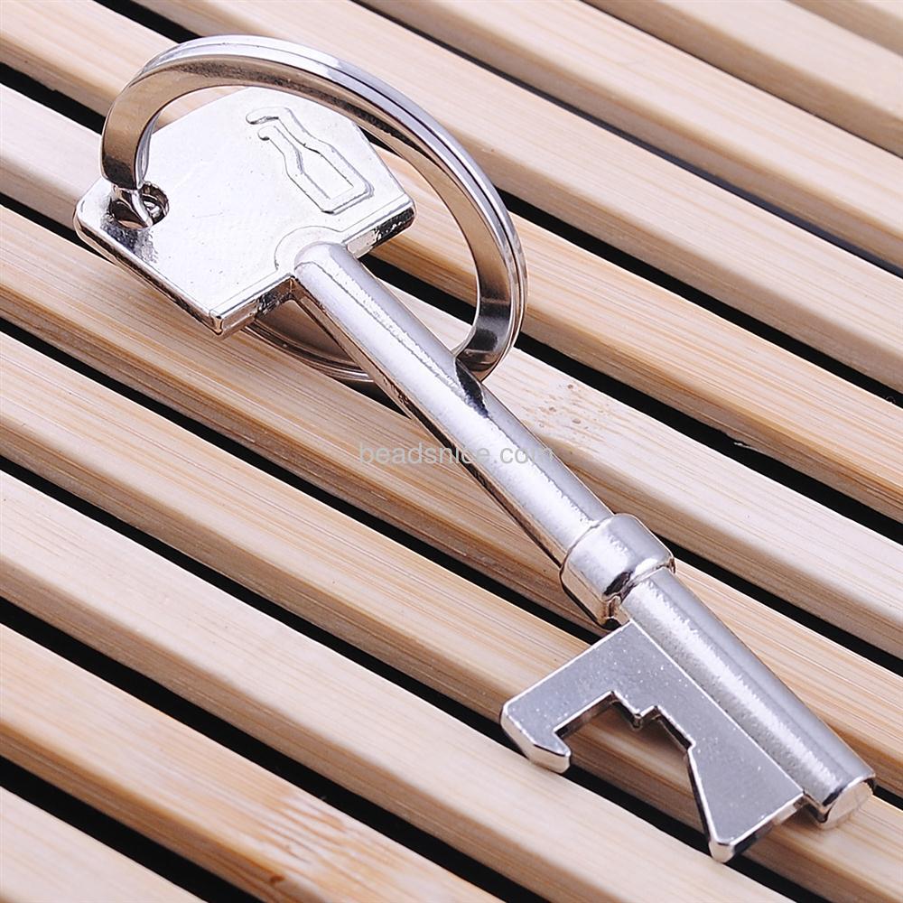 Keychain Beer bottle opener buckle advertising Opener 72X22X5mm