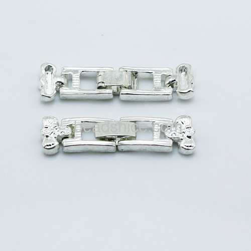 Clasp Jewelry Clasps Zinc Alloy Nickel Free Lead Free chips
