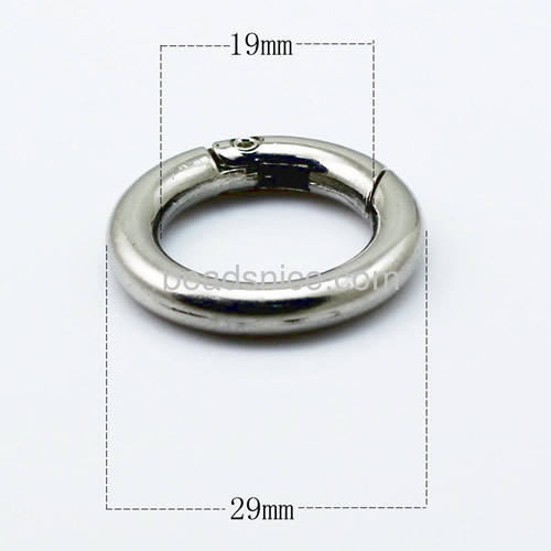 Clasp Jewelry Clasps Brass Outer diameter:29mm Inside diameter:19mm