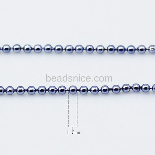 Bead Chain Jewelry Chains Iron