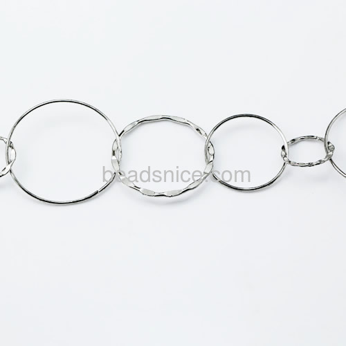 South Korea chain Jewelry Chains brass  nickel-free lead-safe