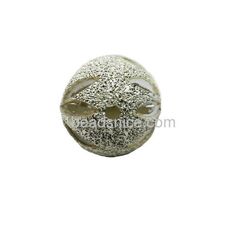 Stardust Beads Jewelry Beads Sterling Silver Round