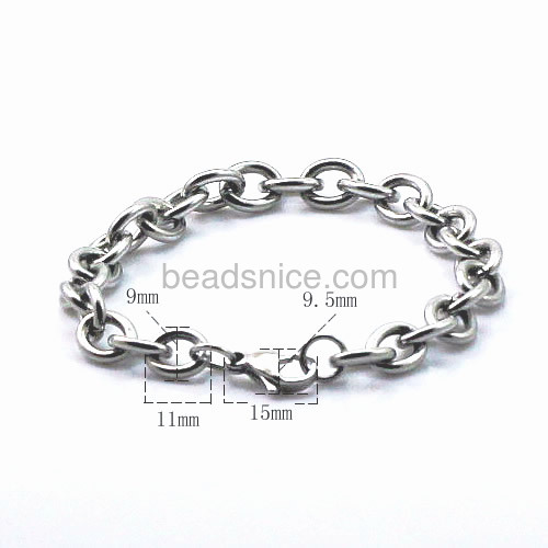 Mens Stainless steel bracelets