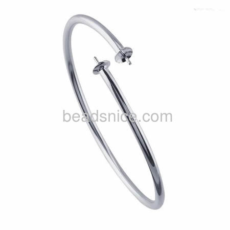 Brass  bracelet oval shape brass for jewelry