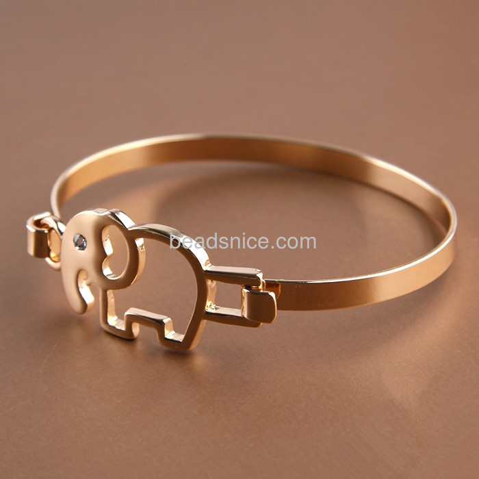 Fashion bangle elephant braceletes pulseiras animal bracelet wholesale