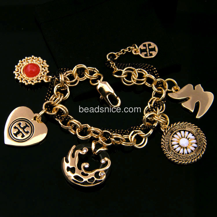 wholesale alloy bracelet Peace Dove Pendant Bracelet