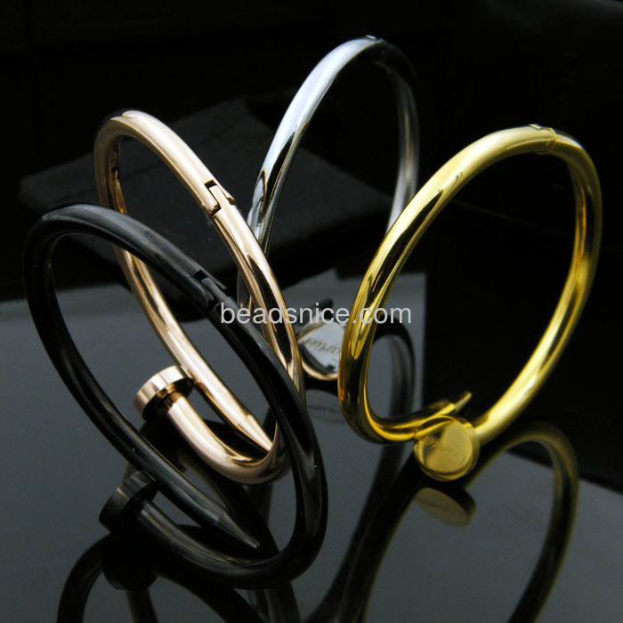 Steel nail bracelet jewelry wholesale trade