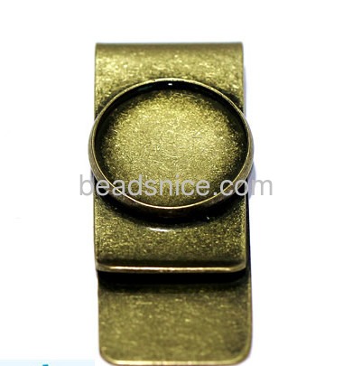 Money clip brass perfect for Valentines Day Gift