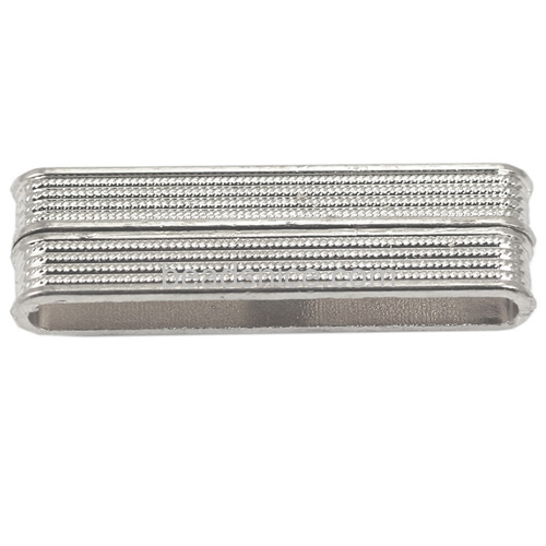 Magnetic clasps for bracelet zinc alloy rectangle lead-safe nickel-free