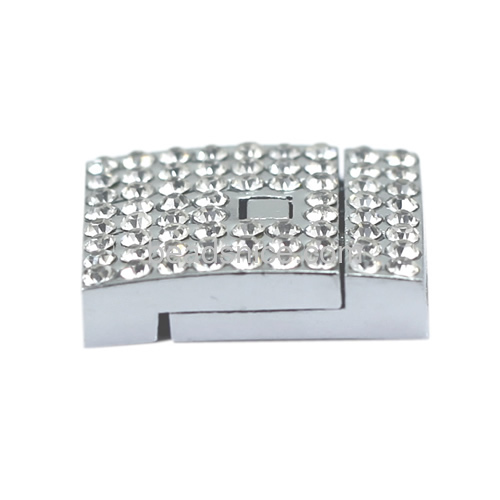 Bracelet clasp zamak  handmade plated lead-safe nickel-free
