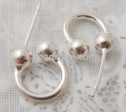 925 Sterling Ear Stud nice for your earring making