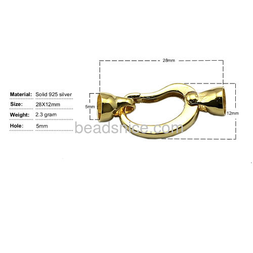 Jewelry clasp 925 sterling silver jewelry findings and components more colors for choice Jewelry clasp 925 sterling silver jewelry findings and components more colors for choice