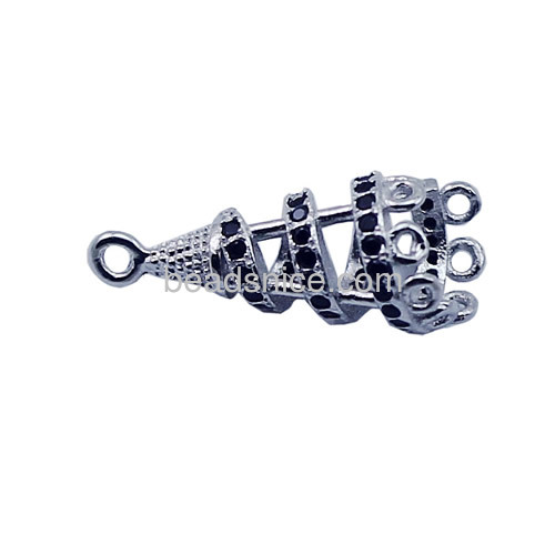 Chandelier component 925 sterling silver jewelry accessories wholesale
