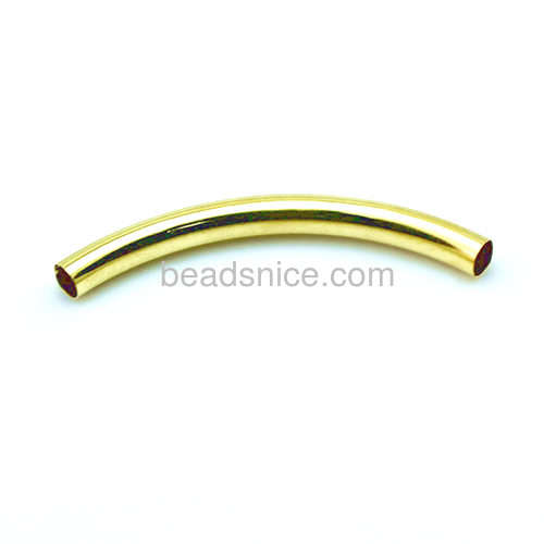 Brass Tube,50mm,hole:4mm,Nickel-Free,Lead-Safe,