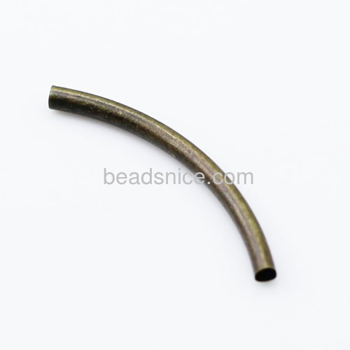 Brass Tube,40mm,hole:2.5mm,Nickel-Free,Lead-Safe,