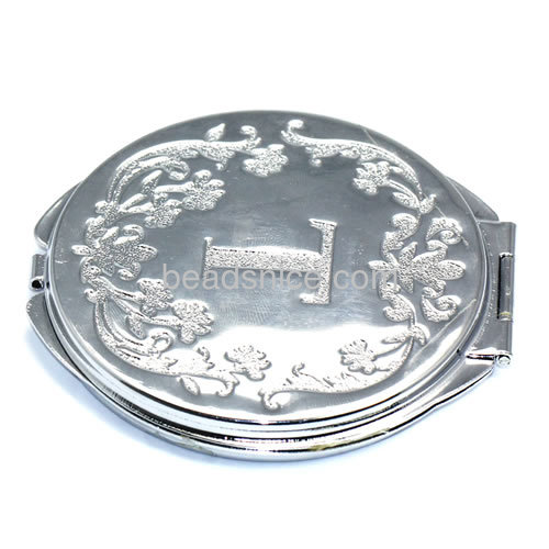 Cosmetic mirrors cheap mirrors wholesale gift for women zinc alloy oval