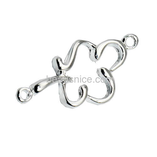 Genuine 925 sterling silver connectors jewelry connectors for jewelry making