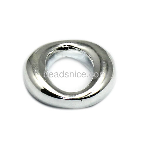 Closed jump ring 925 sterling silver jewelry findings supplies
