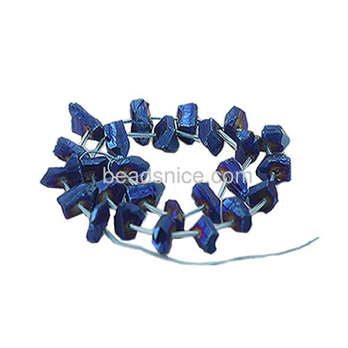 Fashion design druzy stone wholesale china products blue uncertain figure