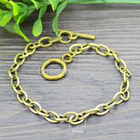 Brass Bracelet,  lead-safe, nickel-free,