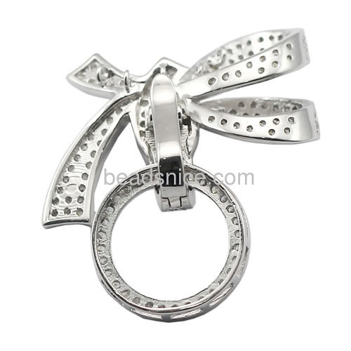 Fancy 925 sterling silver decoration jewelry findings for jewelry for women