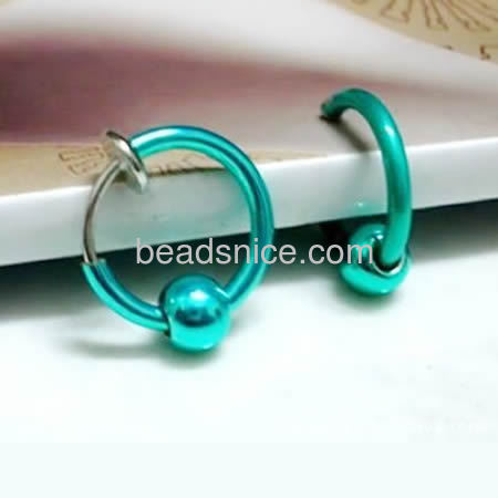 Stainless Steel Lever Back Earring Component