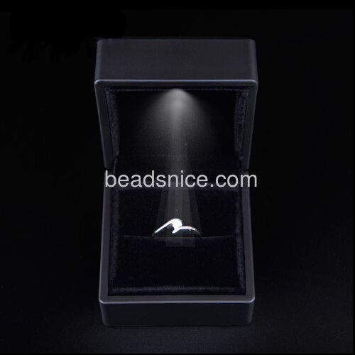 Jewelry box for ring packaging wedding ring box presenting your gift box classic wholesale rings jewelry package box square