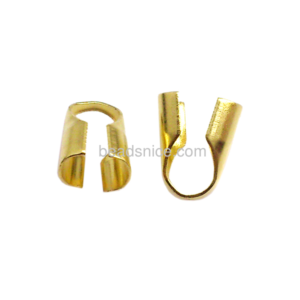 Over Clip Tips Chain Crimp Ends Bead Cap