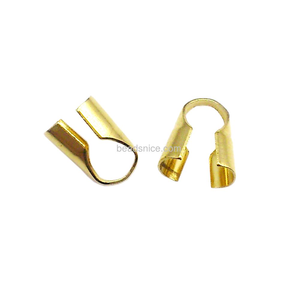 Over Clip Tips Chain Crimp Ends Bead Cap