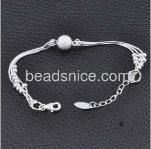 Hot sale shinning silver 925 unique beads spacer beads for fashion jewellry