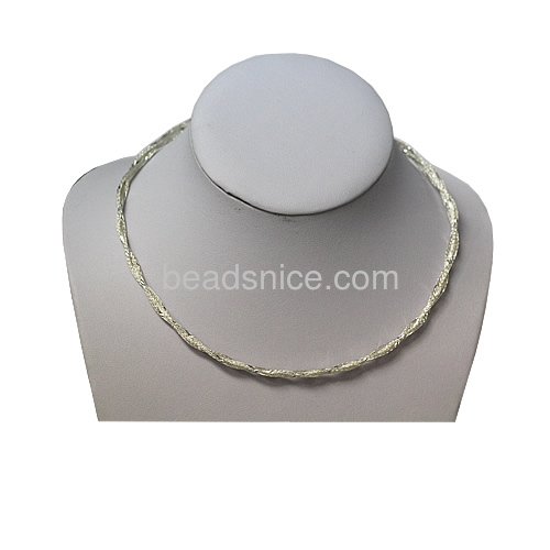 pure silver multi-layer necklaces wholesale