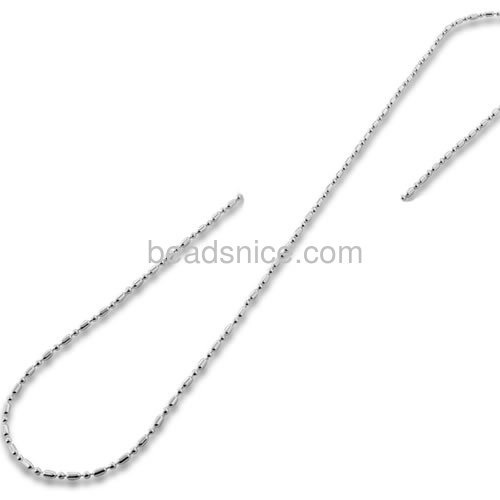 925 Sterling silver chain fit necklace bracelet jewelry making