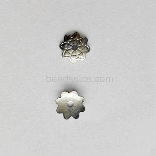 Metal charms bead caps flower caps filigree flower beads caps wholesale jewelry accessory stainless steel DIY