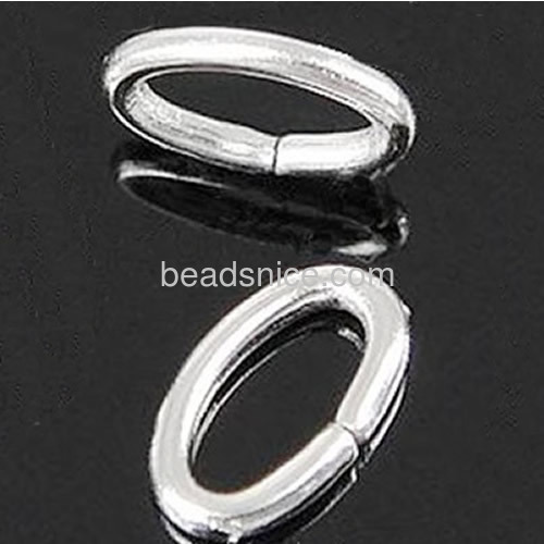Oval jump rings opening jump ring wholesale jewelry accessories DIY stainless steel