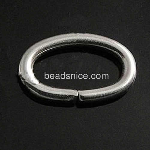Open jump rings oval jump ring connectors wholesale jewelry accessories stainless steel 304