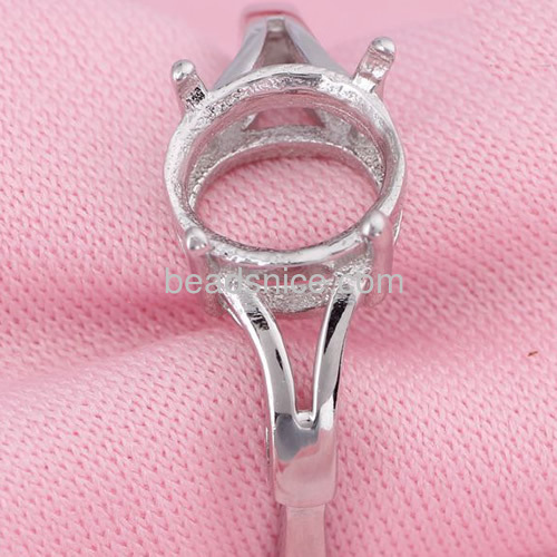 Engagement ring settings adjustable prong ring semi mount ring base setting wholesale rings jewelry accessories sterling silver 