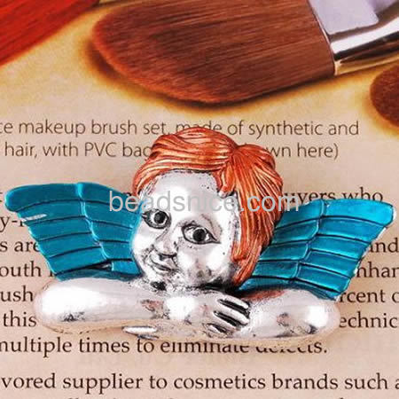 Cupid brooch pin cute boy brooch wholesale fashionable jewelry making supplies alloy Christmas gifts