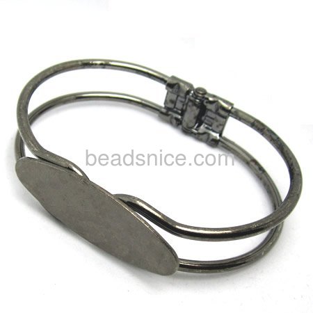 Jewelry  Bracelet,Brass,47X65mm,pad:15X40mm,