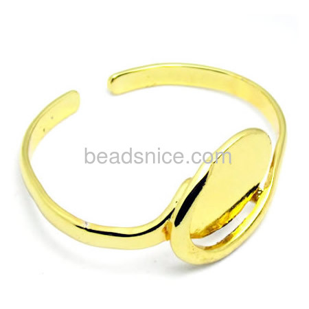 Bracelet, Brass,7.5inch,pad:18X25mm,